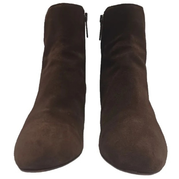 Aquatalia Women's Ankle Suede Booties Size 8.5 - Picture 2 of 16